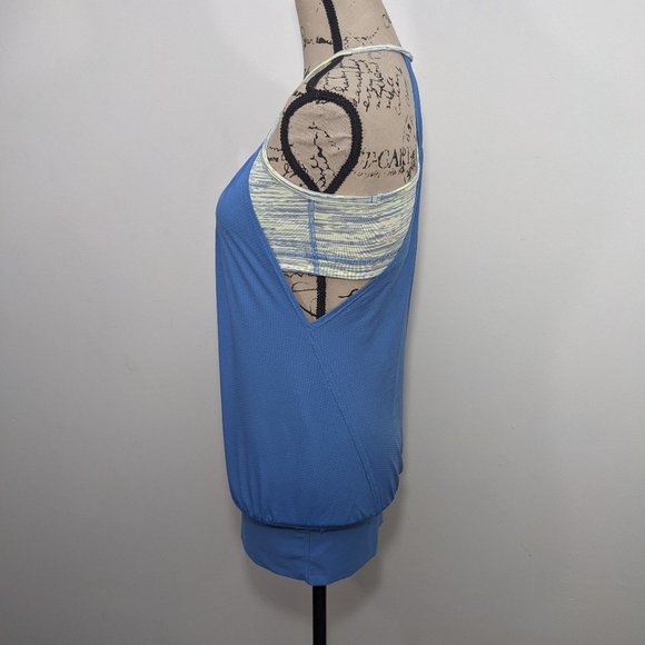 LULULEMON NO LIMITS Racerback Tank Bra layer Athletic Womens size 4 - Picture 3 of 8